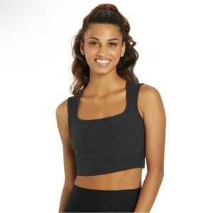Year of Ours Diana Sports Sports Bra Heather‎ Black Size M